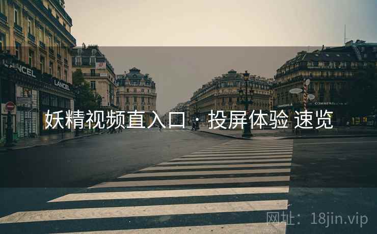 妖精视频直入口 · 投屏体验 速览